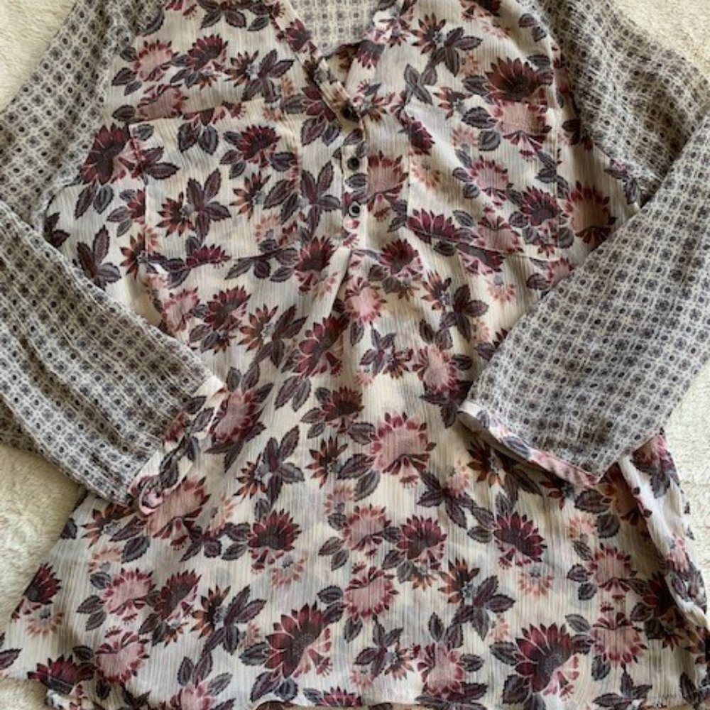 Maurice's Sheer Blouse